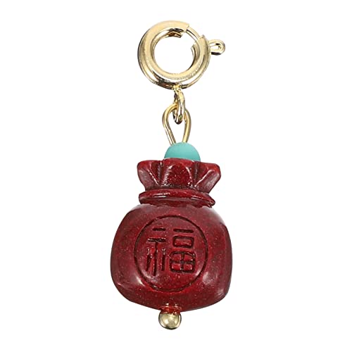 Beaupretty Schlüsselanhänger Dekoration Handgemachte Tasche Schlüsselanhänger Anhänger für Reiseandenken Damen Schlüsselbund Zubehör von Beaupretty