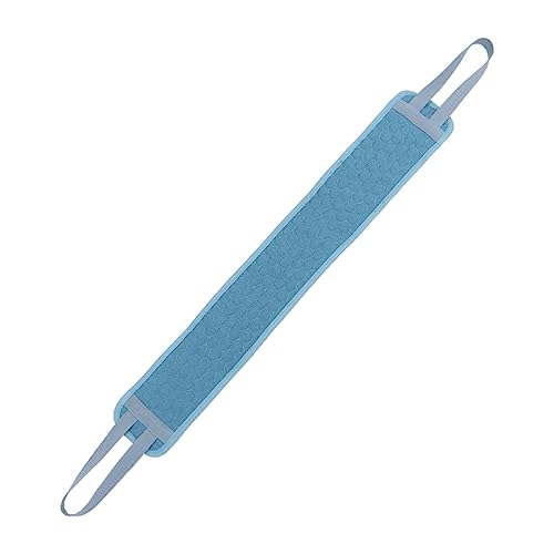 Beaupretty Badetuch Rückenschrubberstreifen Tragbares Reinigungstuch Für Heimgebrauch Mit Griff Zur Entfernung Abgestorbener Haut Blau von Beaupretty