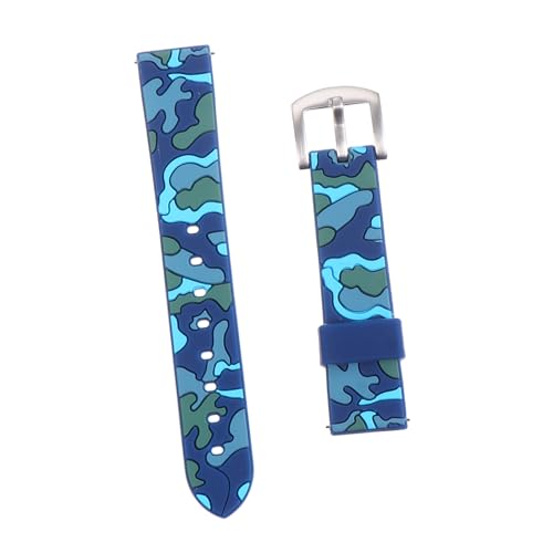 Beaupretty Silikon-uhrenarmband Stylisches Wasserdichtes Armband Flexibles Material Passend Für Pro Robuster Verschluss Ersatz Für Uhrenarmbänder von Beaupretty