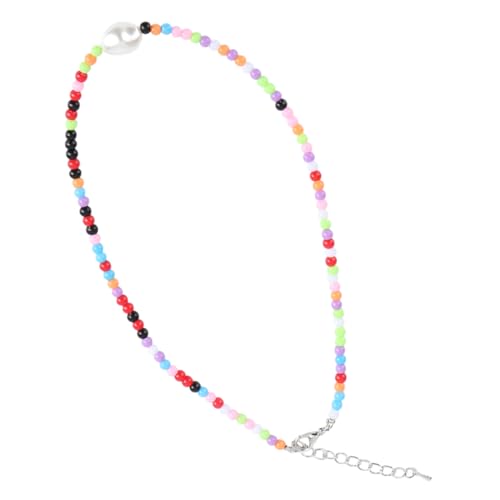 Beaupretty 1Stück Vintage Perlenkette Bohemian National Style Halskette für Frauen Stilvolles Design Leicht und Tragbar für von Formell von Beaupretty