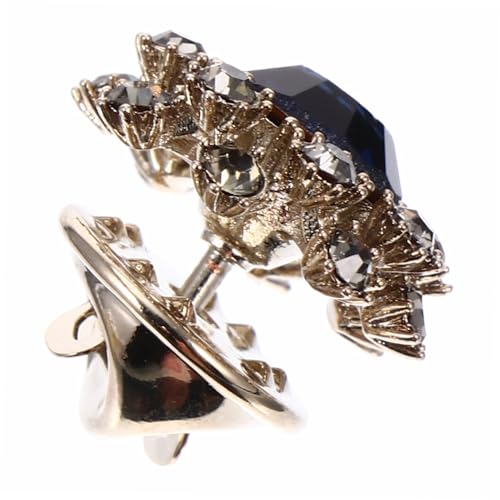 Beaupretty Kleiner Anzug Brosche Für Damen Und Herren Vintage Design Revers Brosche Party Dekoration Retro Blau Mode Accessoire Für Kleidung Und Taschen von Beaupretty