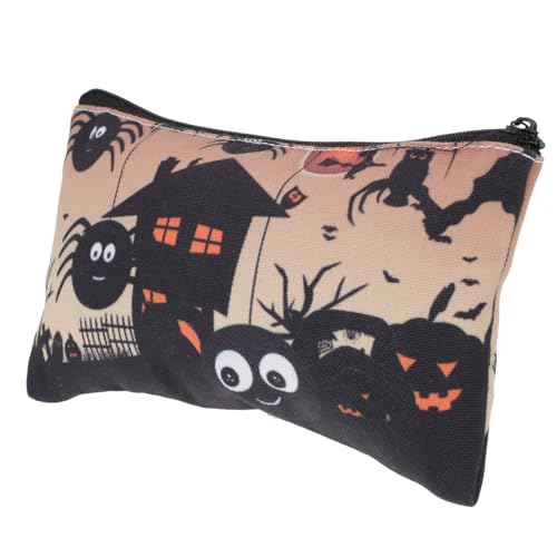 Beaupretty 1stk Halloween-Kosmetiktasche Lustiger Bleistift Halloween-Make-up-Organizer Halloween-briefpapiertasche Halloween-kulturbeutel Makeup Tasche Reißverschluss Mäppchen Bilden Reisen von Beaupretty