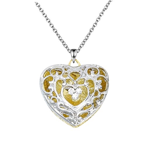 Beaupretty 1stück Herzform Halskette Für Clavicle Kette Mit Schmuckanhänger Für Besondere Anlässe Hochzeiten Partys Für Mädchen Und Beaupretty 1stück Herzform Halskette Für Clavicle Kette Mit Schmuckanhänger Für Besondere Anlässe Hochzeiten Partys Für Mädchen Und von Beaupretty