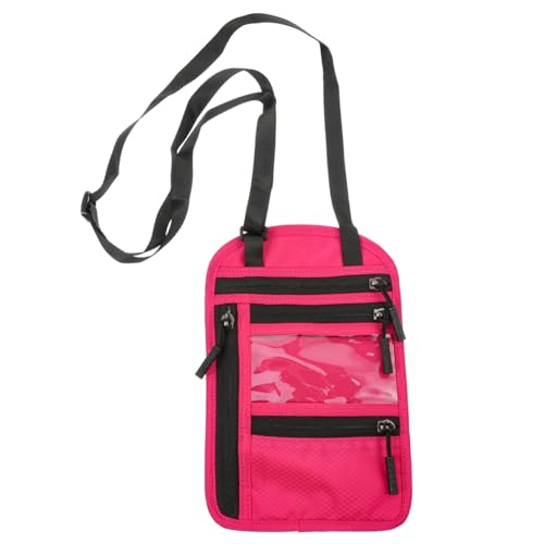 Beaupretty 1stück Multifunktionale RFID-zertifikatstasche Für Reisen Wasserdichtes Mobiltelefon Und Reisepass-Holder Tragbare Umhängetasche Für Frauen Und Männer Für Unterwegs von Beaupretty