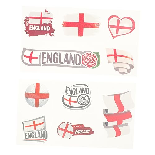 Beaupretty 2 Blätter Gesichtsbehördenaufkleber Körper Brustaufkleber Festival -Gesichtsaufkleber Party Body Sticker tragbare Gesichtsaufkleber kleine Gesichtsaufkleber PVC von Beaupretty