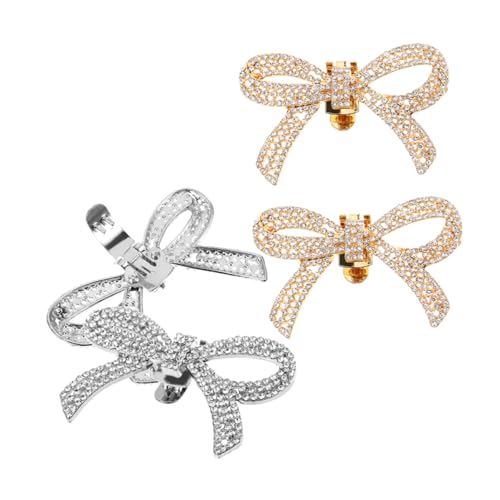 Beaupretty 2 Paare Abnehmbare Schuhclips mit Schuhdekorationen für Frauen Funkelnde Schuhcharms für High Heels Sandalen Schuhaccessoires von Beaupretty