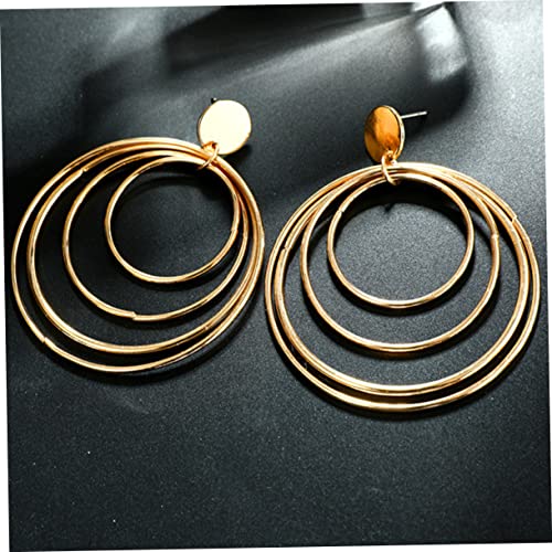 Beaupretty 2 Paare Damen Creolen Ohrringe Mehrlagig Lagen Hoops Schmuckstücke Hautfreundlich Komfortabel Für Alltag und Party Beaupretty 2 Paare Damen Creolen Ohrringe Mehrlagig Lagen Hoops Schmuckstücke Hautfreundlich Komfortabel Für Alltag und Party von Beaupretty