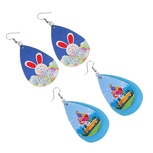 Beaupretty 2 Paare Damen Ohrringe Wasserfall Tropfen Design Leicht Ohrhänger Frühling Sommer Herbst Winter Modeschmuck für Ostern Festliche Dekoration Beaupretty 2 Paare Damen Ohrringe Wasserfall Tropfen Design Leicht Ohrhänger Frühling Sommer Herbst Winter Modeschmuck für Ostern Festliche Dekoration von Beaupretty
