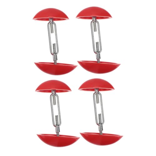 Beaupretty 2 Paare Einstellbare Mini Schuhspanner aus Robustem Kunststoff Rote Schuhformer für Damen Faltenverhindernde Schuhstützen zur Formerhaltung und Lebensdauerverlängerung von Schuhen von Beaupretty