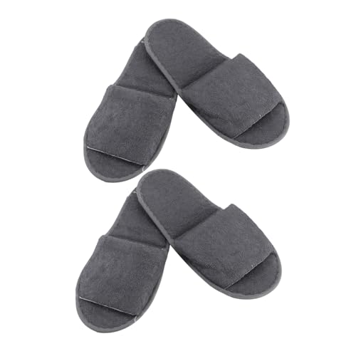 Beaupretty 2 Paare Faltbare Hotelslipper aus Weichem Hautfreundlichem Rutschfest mit Langlebiger Sohle Leichte Reise hausschuhe für Business und Freizeitgebrauch von Beaupretty