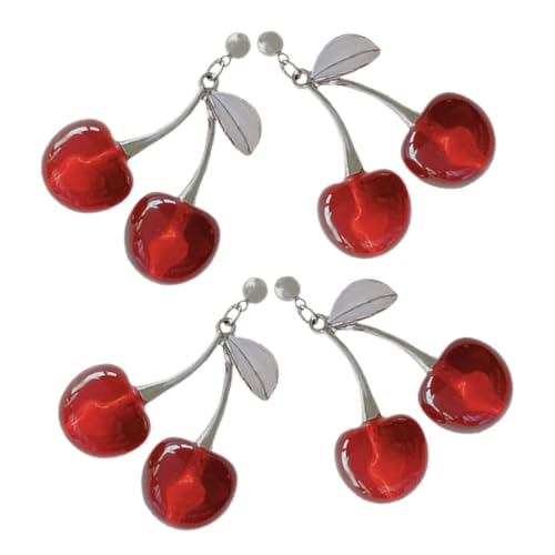 Beaupretty 2paare Obst Ohrringe Für Frauen Baumelnde Ohrhänger Tropfenohrringe Süße Ohrschmuck Für Mädchen Und Damen von Beaupretty