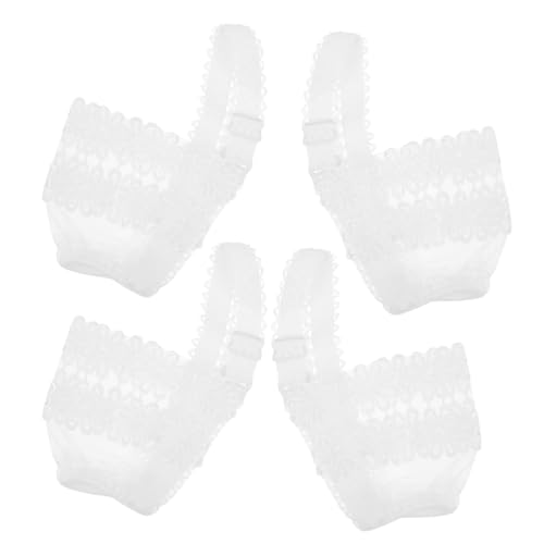 Beaupretty 2 Paare Verstellbare High Heels Schuhriemen mit Elastischem Spitzen Design Rutschfeste Schuhbänder für Damen Passend für Verschiedene Absatzschuhe und Sandalen Fall Fersengürtel von Beaupretty