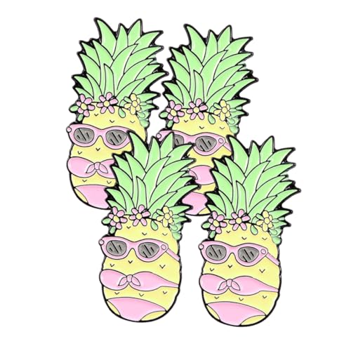 Beaupretty 2 Sätze Bikini Anstecknadeln mit Bunten Ansteckern Kreative Hawaiianische Broschen für Sommerpartys Stranddeko Persönliche Rostfrei von Beaupretty