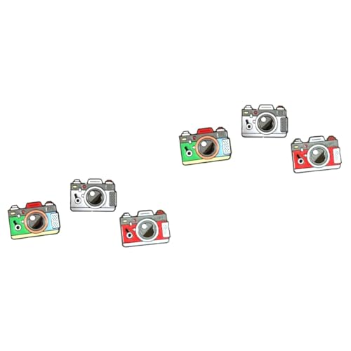 Beaupretty 2 Sätze Kamera Broschen Für Damen Vintage Legierungs Brustnadel Als Modisches Accessoire Für Kleidung Taschen Und Schals Zufällige Farben Zufällige 3 Stück * 2 von Beaupretty