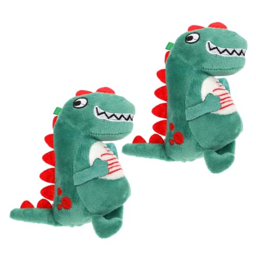 Beaupretty 2 Stck Plüsch Dinosaurier Klatscharmbänder Kuschelige Armbänder Weiche Strapazierfähige Party Mitgebsel für Jungen und Mädchen Einfache Handhabung Niedliches Design von Beaupretty
