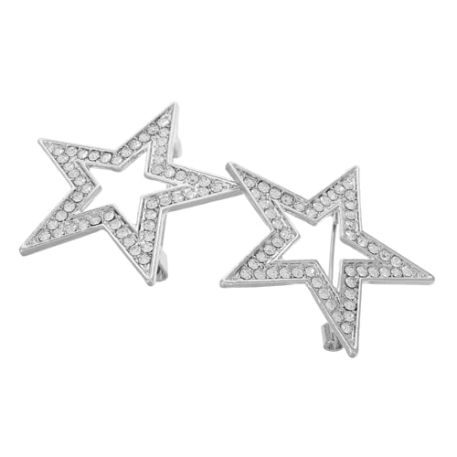 Beaupretty 2 Stück Anstecknadeln aus Legierung Modische Broschen für Jacken und Kleidung Dekorative Schmuckstücke für Damen Langlebige Anstecker mit Feinem Schliff von Beaupretty