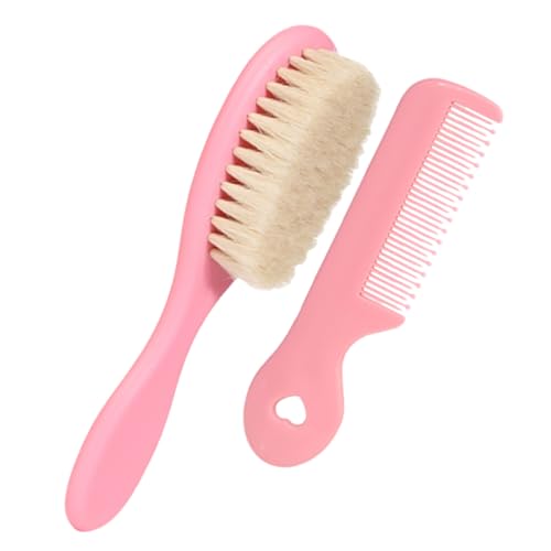 Beaupretty Baby-kopfhaut- Und Haarpflegebürsten-set 2 Stück Weiche Reinigungsbürste Für Die Badezeit von Beaupretty