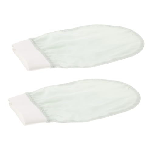 Beaupretty 2 Stück Badetuch Duschhandschuhe Peeling Peeling-körperwäscher-handschuh Tiefes Peelinghandschuh Peeling-körperpeeling Badehandschuhe Für Duschpeeling Green Rayon von Beaupretty