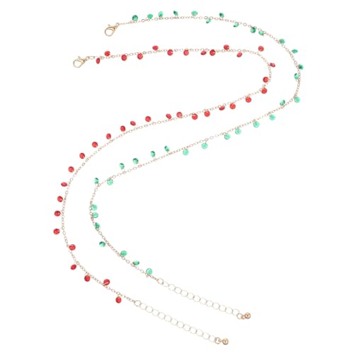 Beaupretty 2 Stück Boho Perlenhalsketten mit Kristallanhänger Handgefertigte Damen Schmuckstücke Leichte Choker Halsketten für Sommer Strandmode und Lässige Outfits von Beaupretty