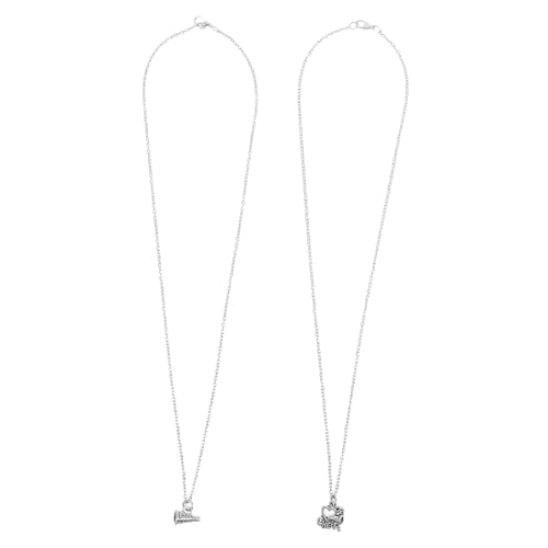 Beaupretty 2 Stück Cheerleading Halsketten mit Anhänger Leicht Modisches Cheer Schmuckstück für Mädchen Teens und Frauen Vielseitiges Accessoire für Sport und Auftritte von Beaupretty