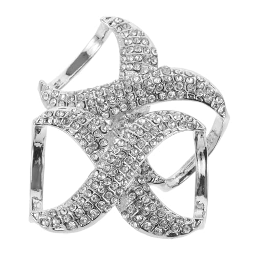 Beaupretty 2 Stück Dekorative Shirt Clips Multifunktionale Schal Schnallen für T Shirts Blusen Kleider Eleganter Halsschmuck zur Fixierung von Kleidung Accessoire von Beaupretty