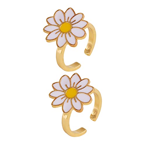 Beaupretty 2stücke Junge Mädchen Zappelringe Drehbare Fingerringe Rotierende Ringe Für Kleinkinder Jugendliche Und Erwachsene Zum Stressabbau Und Angst Relief von Beaupretty