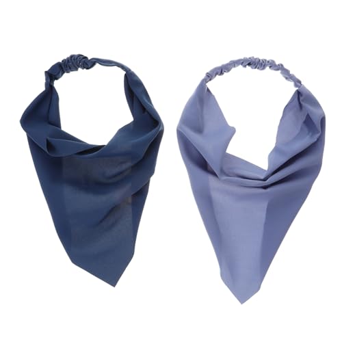 Beaupretty 2stücke Elastisches Schal-stirnband Für Damen Haarschal Aus Bandana-stirnband Vielseitiges Kopfbedeckung Leicht Und Angenehm Für Jeden Anlass von Beaupretty