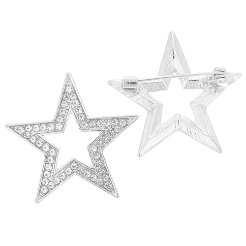Beaupretty 2stücke Stern Brosche Fünfzackige Anstecker Aus Zinklegierung Modische Schalnadeln Für Herren Und Damen Elegant Für Smoking Uniform Und Umhang Langlebiges Accessoire Für Verschiede Beaupretty 2stücke Stern Brosche Fünfzackige Anstecker Aus Zinklegierung Modische Schalnadeln Für Herren Und Damen Elegant Für Smoking Uniform Und Umhang Langlebiges Accessoire Für Verschiede von Beaupretty