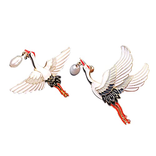 Beaupretty 2 Stück Emaille Öltropfen Broschen für Damen Anstecknadeln für Kleidung und Hüte Vielseitig Einsetzbare Schmuckstücke Verschiedenen Farben von Beaupretty