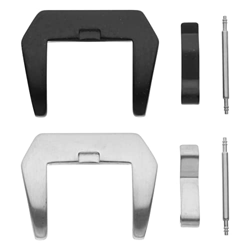 Beaupretty 2 Stück Uhrenschnallen Ersatzschnallen für Uhrenarmbänder Polierte Faltschließe Robust und Langlebig Installieren für Herren und Damen von Beaupretty