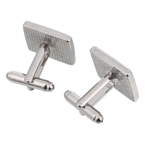 Beaupretty 2 Stück Farbige -Zirkon Manschettenknöpfe Französischer Manschettenschmuck Französische Ärmelmanschette Smoking-Nieten für Männer Manschettshemd Kostümzubehör Legierung von Beaupretty