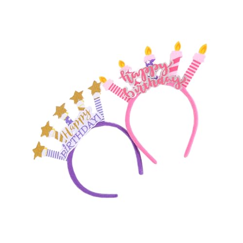 Beaupretty 2st Geburtstag Stirnband Prinzessin Tiara Kinder Prinzessin Alles Zum Geburtstag Haarband Stirnbänder Zum Geburtstag Für Mädchen Königin Tiara Kleidung Krone Baby Plüsch von Beaupretty