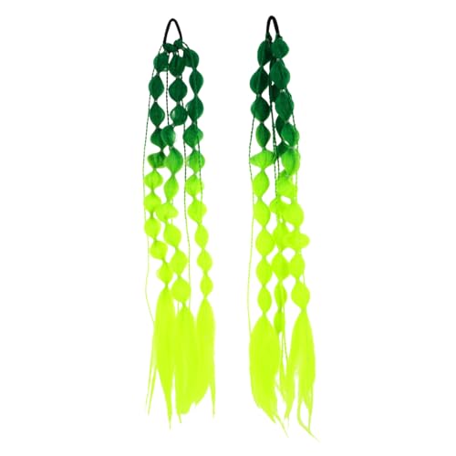 Beaupretty 2 Stück Gradient Bubble Ponytail Haarverlängerungen Handgefertigt Teiliges Farbverlauf Zöpfe mit Haargummis Festival Haarschmuck für Damen und Mädchen Bunte Langlebige Afro Puff Beaupretty 2 Stück Gradient Bubble Ponytail Haarverlängerungen Handgefertigt Teiliges Farbverlauf Zöpfe mit Haargummis Festival Haarschmuck für Damen und Mädchen Bunte Langlebige Afro Puff von Beaupretty