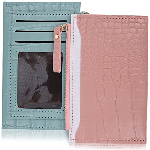 Beaupretty Damen Geldbörse mit Krokodilprägung PU Reißverschluss Dekorative Geldbörse für Alltag Mehrzweck Kartenhalter von Beaupretty