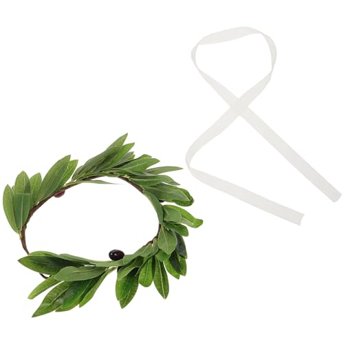 Beaupretty Hochzeitsdeko 2 Stk Blumenkranz Stirnband Blumenkopf Kranz Florale Haarspangen Floraler Haarkranz Fee Blumenkopfschmuck Für Die Braut Männer Und Frauen Mädchen Künstliches Blatt von Beaupretty