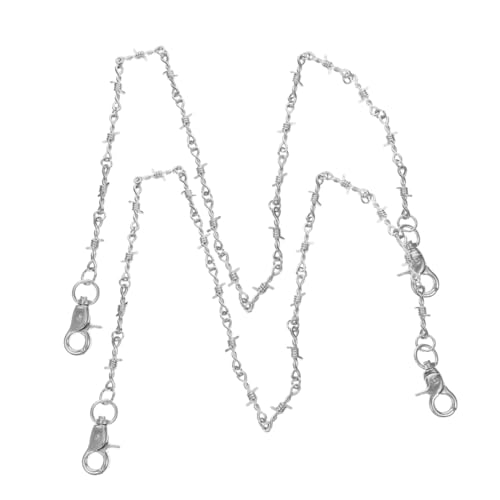 Beaupretty 2stücke Metall Hosen Kette Für Männer Jeans Kette Geldbeutel Mit Verschlussmechanismus Für Hosen Für Diy-modeprojekte von Beaupretty