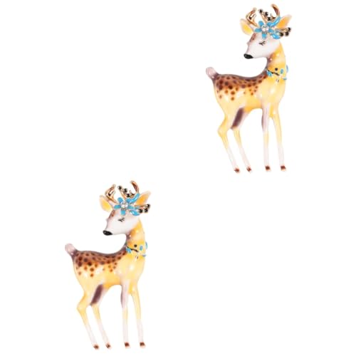 Beaupretty 2 Stück Hübsche Cartoon Reh Brosche für Frauen Einzigartige Anstecknadel für Kleider Taschen Hüte für Besondere Anlässe Wie Halloween Geburtstag oder Weihnachten Beaupretty 2 Stück Hübsche Cartoon Reh Brosche für Frauen Einzigartige Anstecknadel für Kleider Taschen Hüte für Besondere Anlässe Wie Halloween Geburtstag oder Weihnachten von Beaupretty