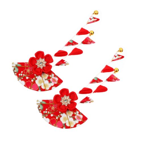 Beaupretty 2 Stück Japanische Haarspangen mit Kirschblüten Quasten Handgefertigte Haarschmuck Accessoires für Kimono Yukata und Besondere Anlässe Design für Damen Beaupretty 2 Stück Japanische Haarspangen mit Kirschblüten Quasten Handgefertigte Haarschmuck Accessoires für Kimono Yukata und Besondere Anlässe Design für Damen von Beaupretty