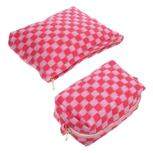 Beaupretty 2 Stück Kosmetiktaschen Set Teilig Große Kapazität und Langlebig Praktische Reißverschlusstaschen für Damen für Reisen und Tägliche Nutzung Vielseitige Kosmetikaufbewahrung von Beaupretty