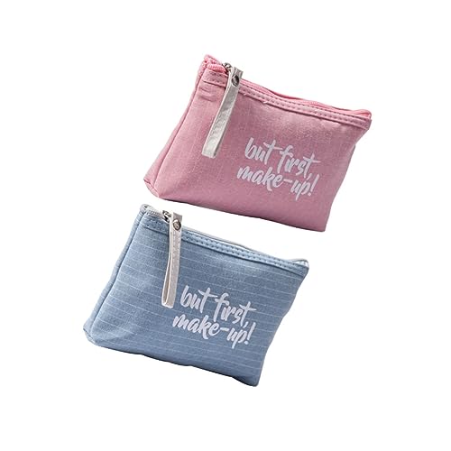 Beaupretty 2st Schminktaschen Für Reisende Frauen Geldbörsen Für Damen Geldbörse Damen Fräulein Aufbewahrungstasche Kosmetik von Beaupretty