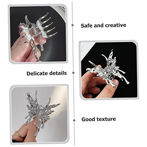 Beaupretty 2 Stück Metall Haarspangen Haarklammern für Damen Starke Haarklammer für Dickes und Vielseitig für Alltag Party Hochzeit Rutschfest und Stabil von Beaupretty