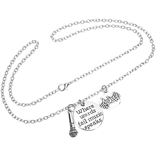 Beaupretty 2 Stück Mikrofon Dekorative Mikrofon Anhänger für Musikliebhaber für Partys und Einzigartiger Schmuck für Männer und Frauen von Beaupretty