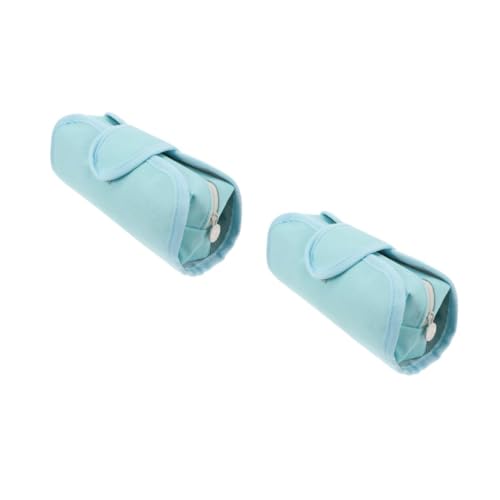 Beaupretty 2 Stück Multi Funktional Stiftetasche Große Kapazität für Schüler Robuste Canvas Federmappe für Schreibwaren und Reisebedarf von Beaupretty