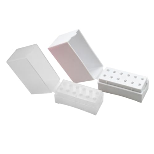 Beaupretty 2 Stück Nail Drill Bit Organizer Box aus Hochwertigem Kunststoff mit Fächern Geruchlos Langlebig Praktischer Aufbewahrungshalter für Maniküre Zubehör Weiß Satinierte Oberfläche Beaupretty 2 Stück Nail Drill Bit Organizer Box aus Hochwertigem Kunststoff mit Fächern Geruchlos Langlebig Praktischer Aufbewahrungshalter für Maniküre Zubehör Weiß Satinierte Oberfläche von Beaupretty