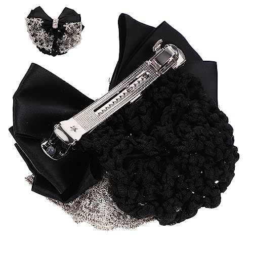 Beaupretty 2stücke Haarnetz Haarspange Duttklammern Für Frauen Dutthalter Haarknoten Abdeckungen Schlichtes Design Zum Tragen Mit Uniform Oder Kleidung von Beaupretty