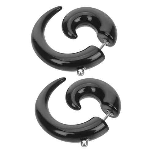 Beaupretty 2 Stück Punk Ohrstecker Rund Horn Krallen Design Unisex Statement Ohrringe für Damen Herren Modischer Alltag und Party Schmuck von Beaupretty