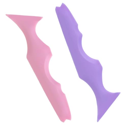 Beaupretty 2 Stück Silikon Eyeliner Schablonen Makeup Hilfsmittel für Präzises Augen und Lippen Make Up Wiederverwendbar Kompakt Leicht und Einfach Anzuwenden für Anfänger und Unterwegs von Beaupretty