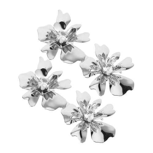 Beaupretty 2 Stück Stilvolle Blüten Haarspangen Vintage Haarklammern mit Vierlagigem Design Rutschfeste Haarschmuck für Damen Haaraccessoires für Büro und Freizeit von Beaupretty