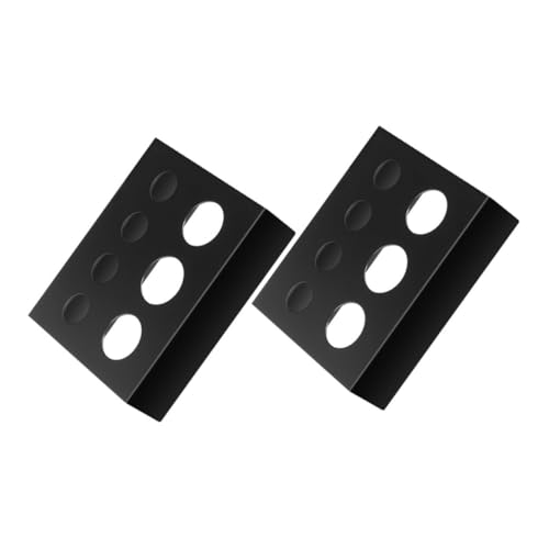 Beaupretty 2 Stück Tattoo Farbbecherhalter Metall Organizer Schwarz Rechteckiger Pigmenthalter Tattoo Ink Cup Base und Makeup Art Beaupretty 2 Stück Tattoo Farbbecherhalter Metall Organizer Schwarz Rechteckiger Pigmenthalter Tattoo Ink Cup Base und Makeup Art von Beaupretty