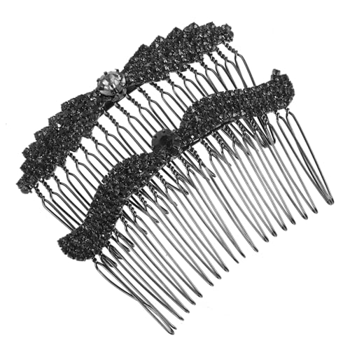Beaupretty 2stücke Haarkamm Mit Strasssteinen Für Brautfrisuren Hochzeitsschmuck Aus Metall Seitlicher Haarschmuck Für Hochzeit von Beaupretty